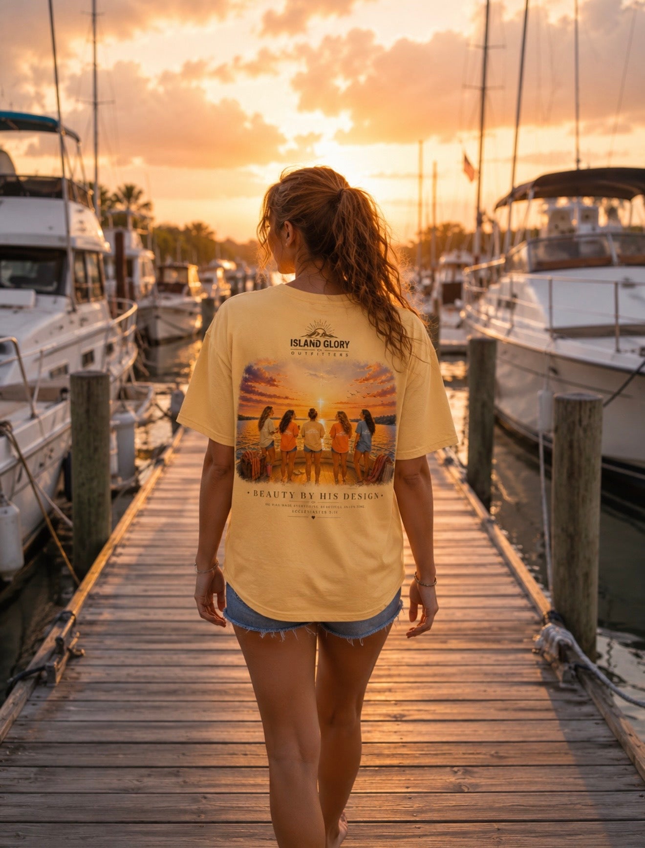 Beauty by His Design Tee – Faith • Family • Grace