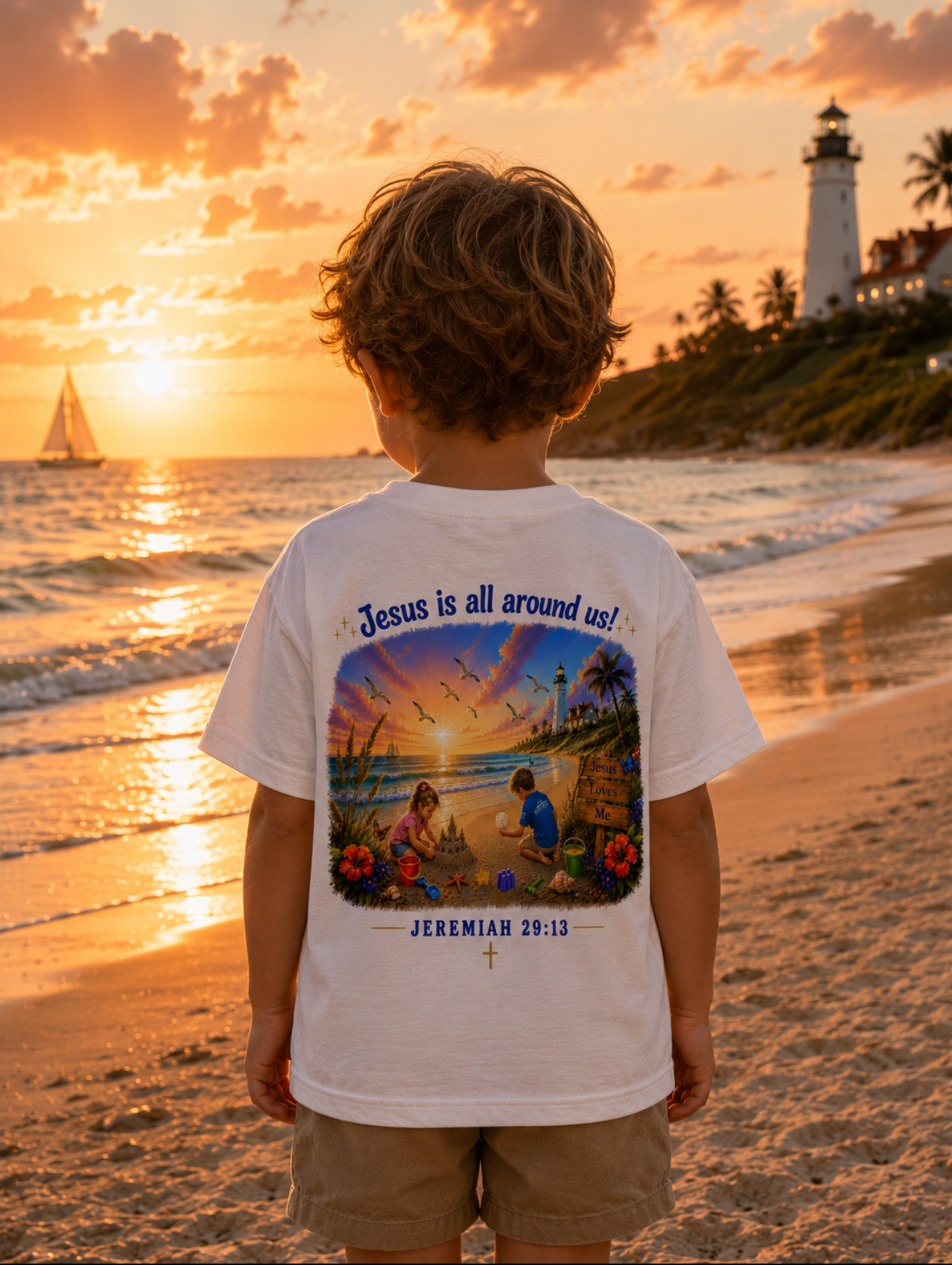 Jesus is All Around Us Tee