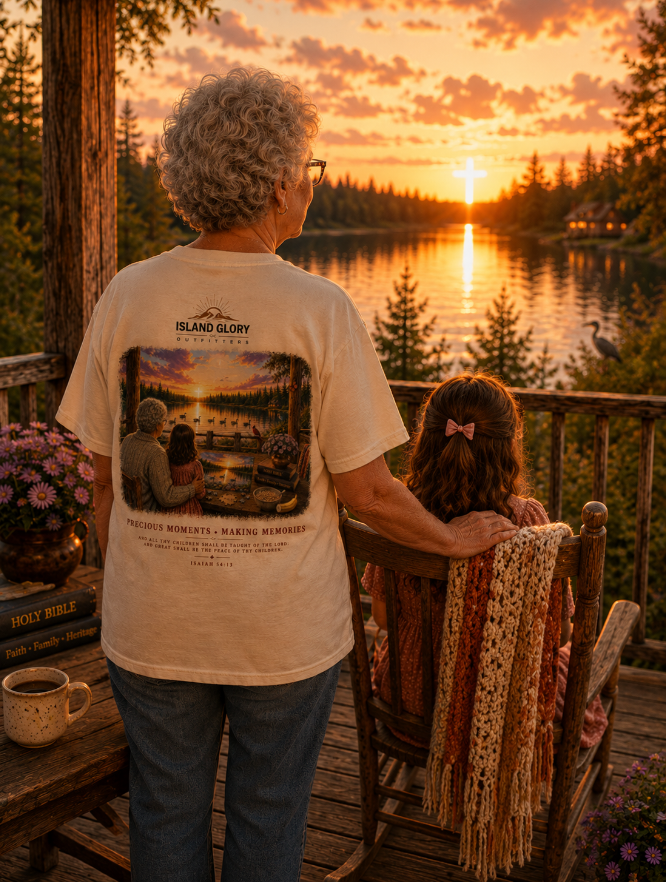 Precious Moments Tee – Faith • Family • Heritage