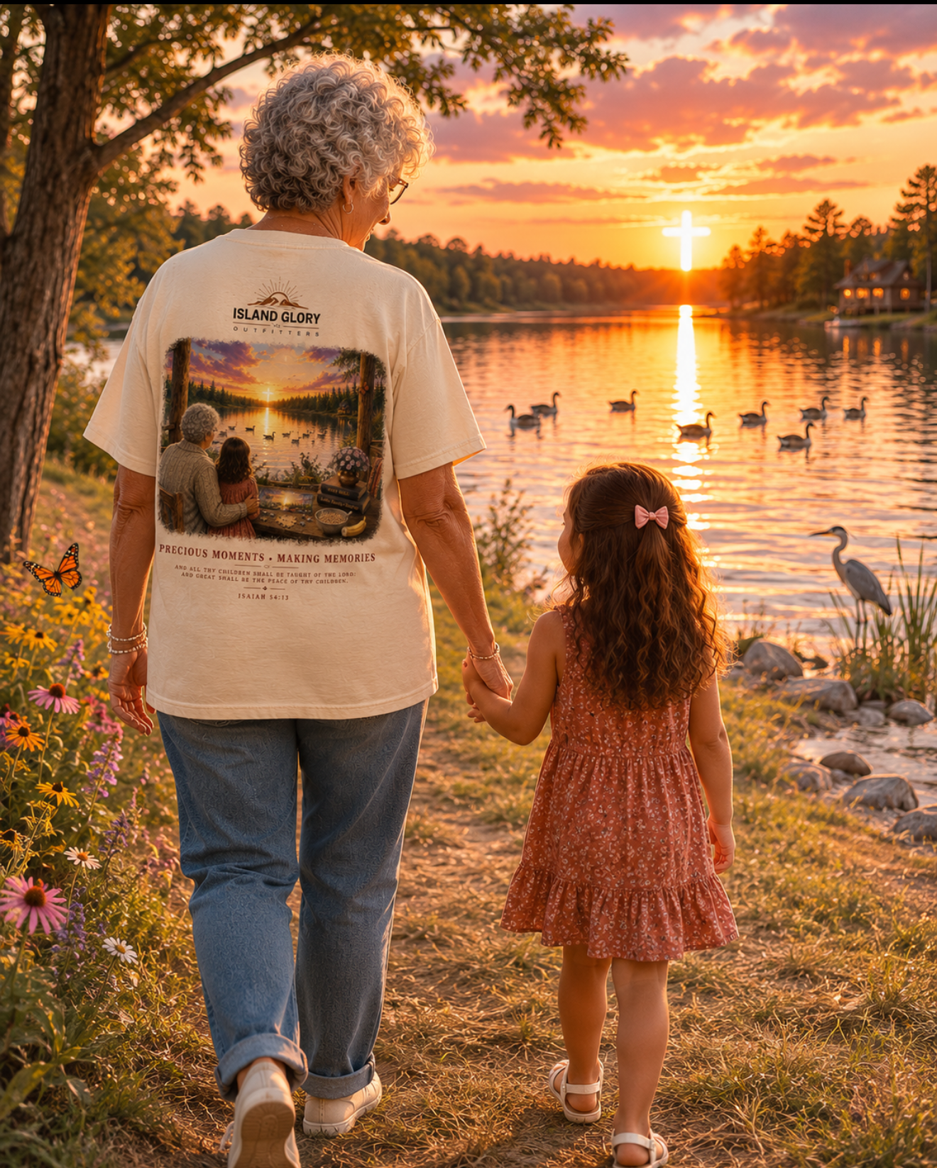 Precious Moments Tee – Faith • Family • Heritage