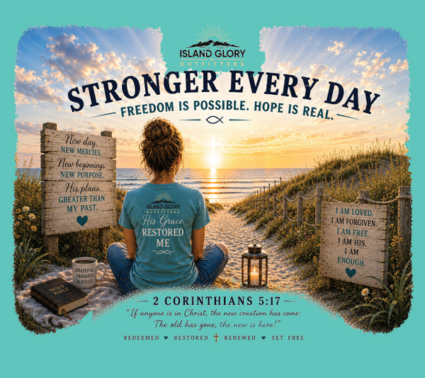 New Beginnings Christian coastal T-shirt by Island Glory Outfitters