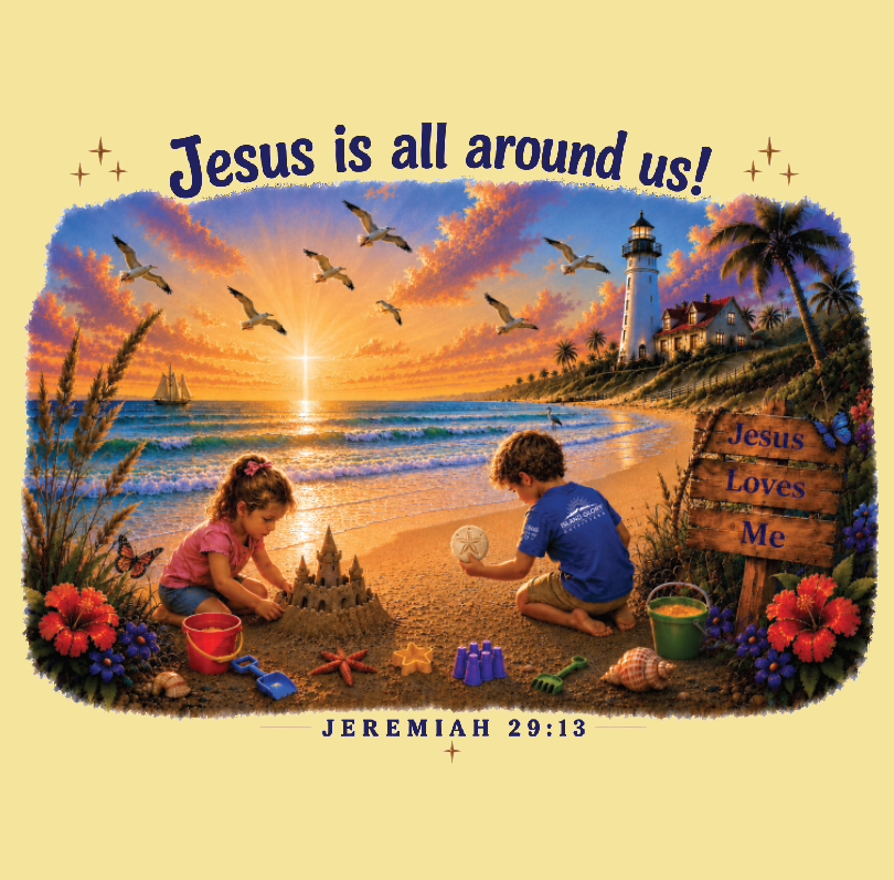 Jesus is All Around Us Tee