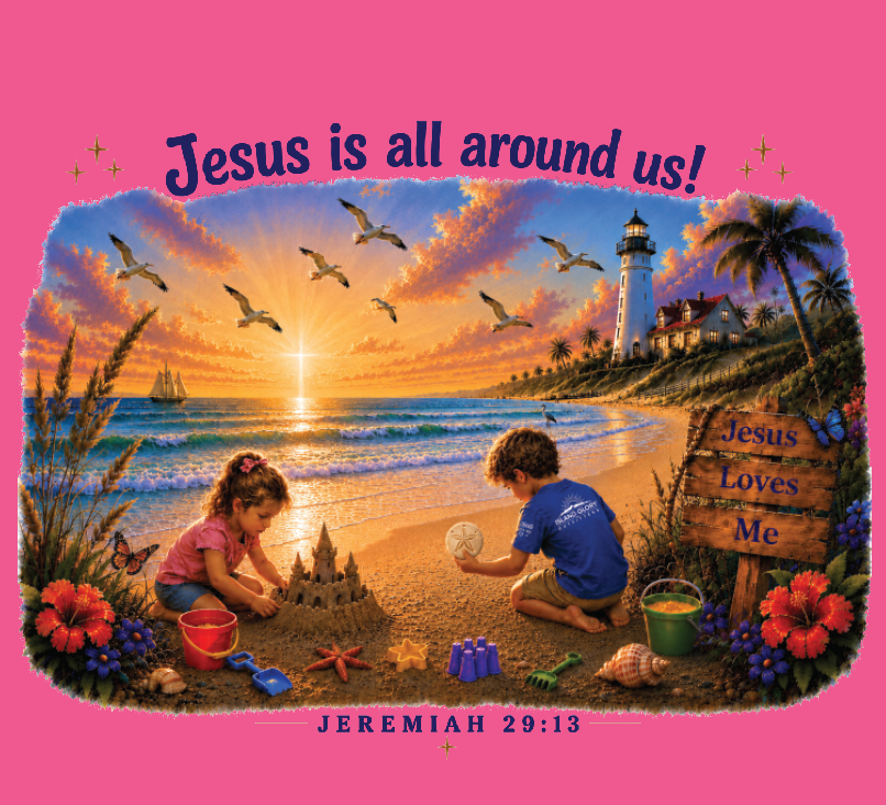 Jesus is All Around Us Tee