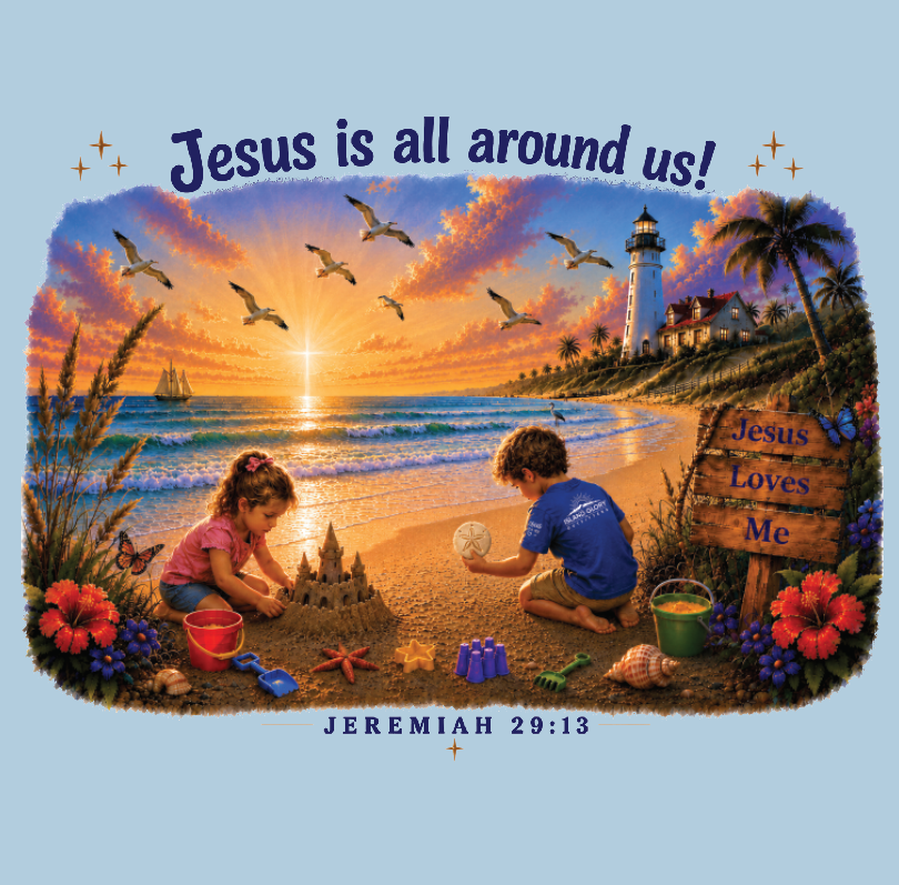 Jesus is All Around Us Tee