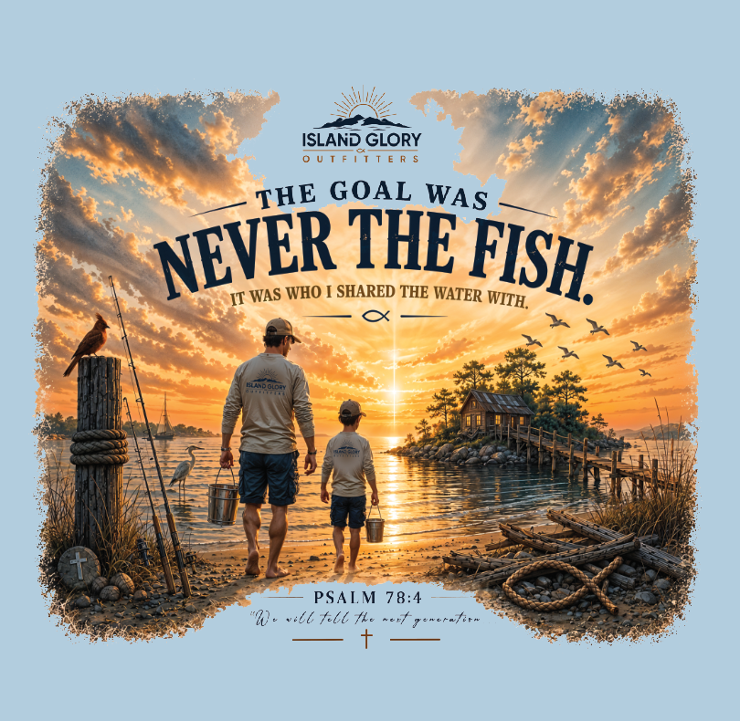 Never the Fish – Faith • Family • Legacy