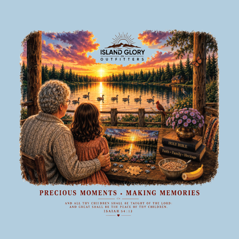 Precious Moments Tee – Faith • Family • Heritage