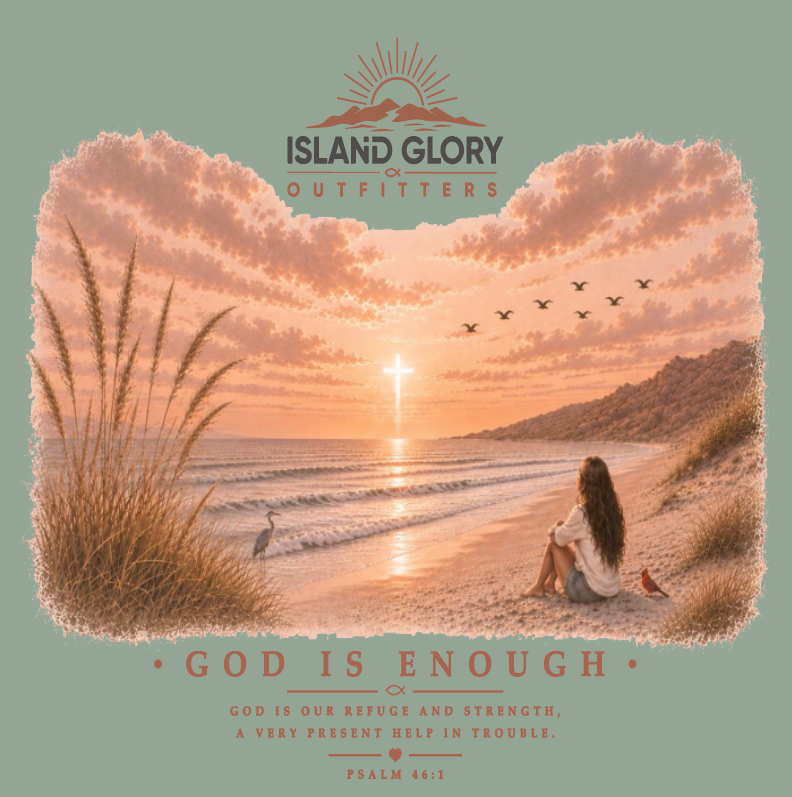 God is Enough Tee – Faith • Family • Grace