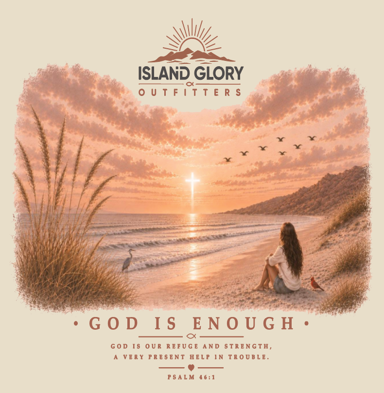 God is Enough Tee – Faith • Family • Grace