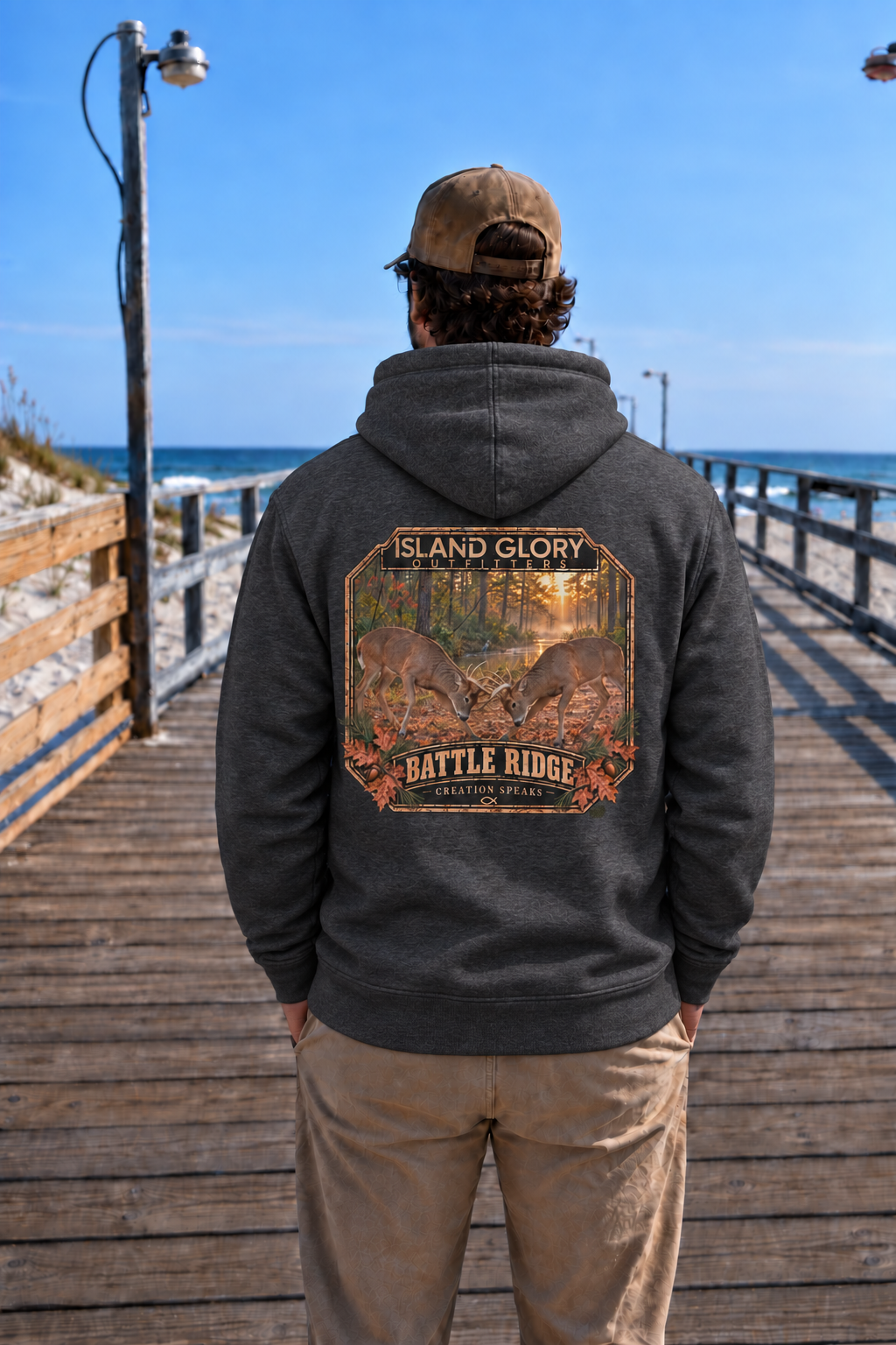 Battle Ridge Hoodie - Charcoal Heather