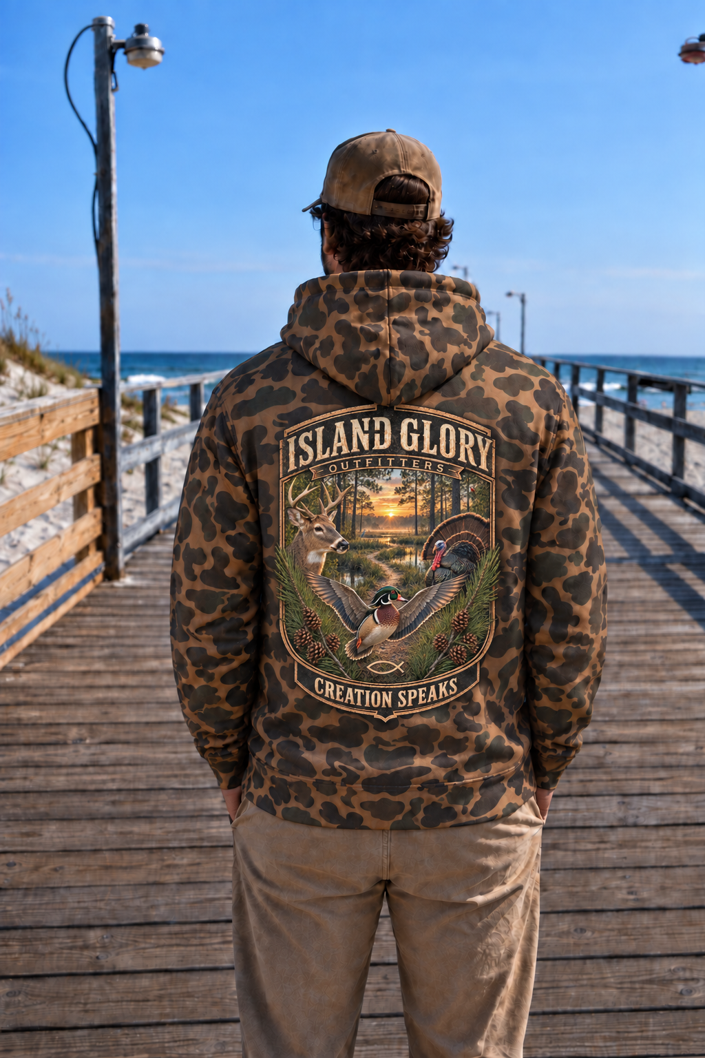 Creek Bottom Hoodie - Duck Camo