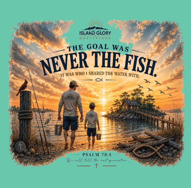 Never the Fish – Faith • Family • Legacy