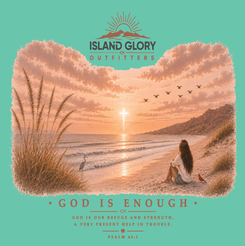 God is Enough Tee – Faith • Family • Grace