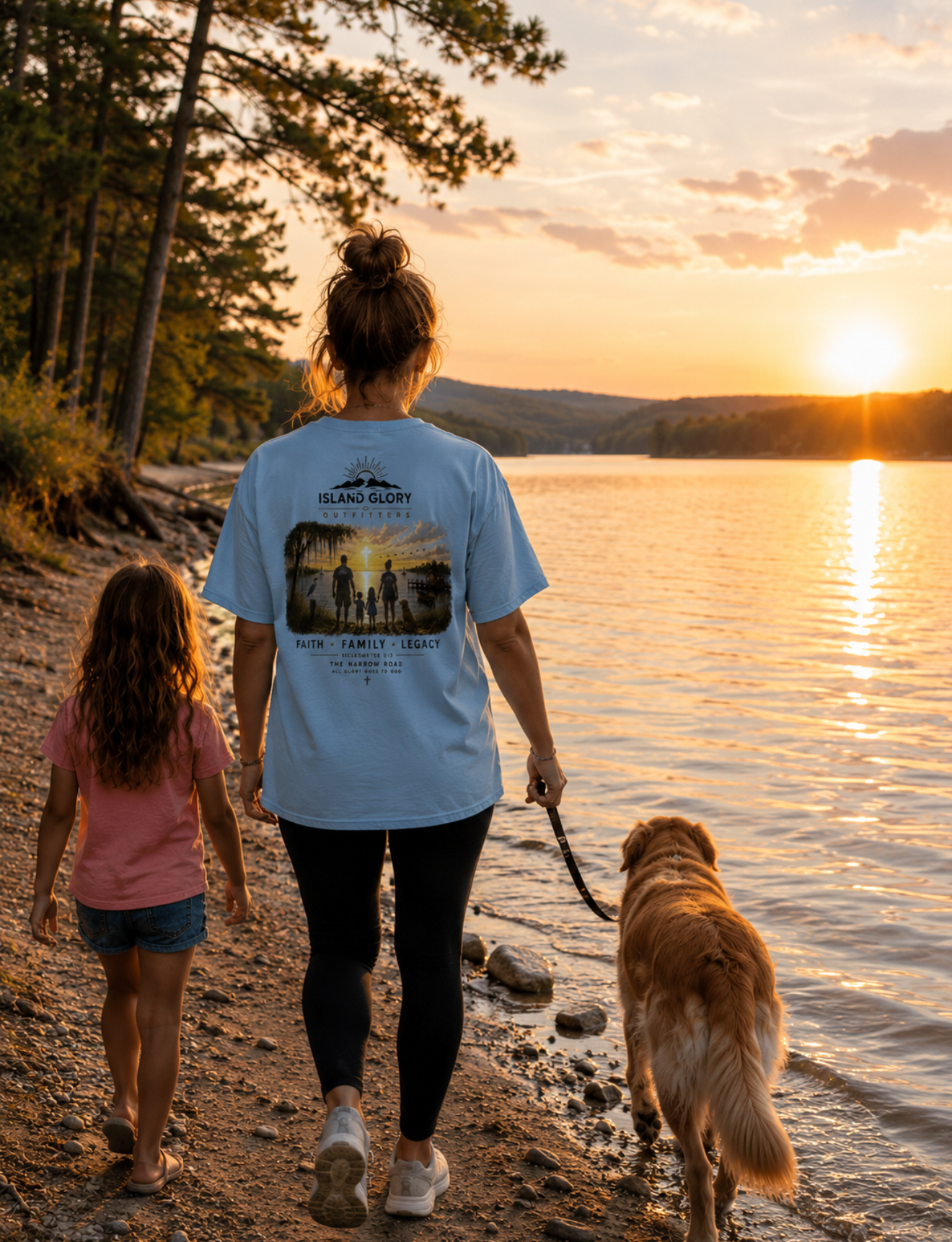 Signature Tee – Faith • Family • Legacy