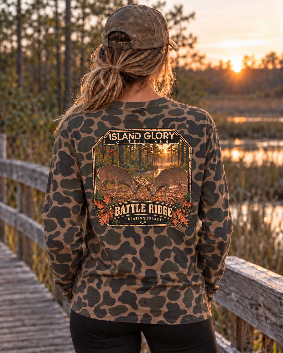 Battle Ridge Long Sleeve - Duck Camo