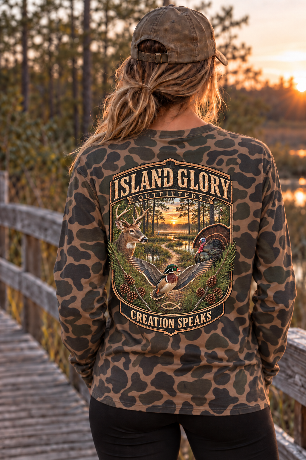 Creek Bottom Long Sleeve - Duck Camo