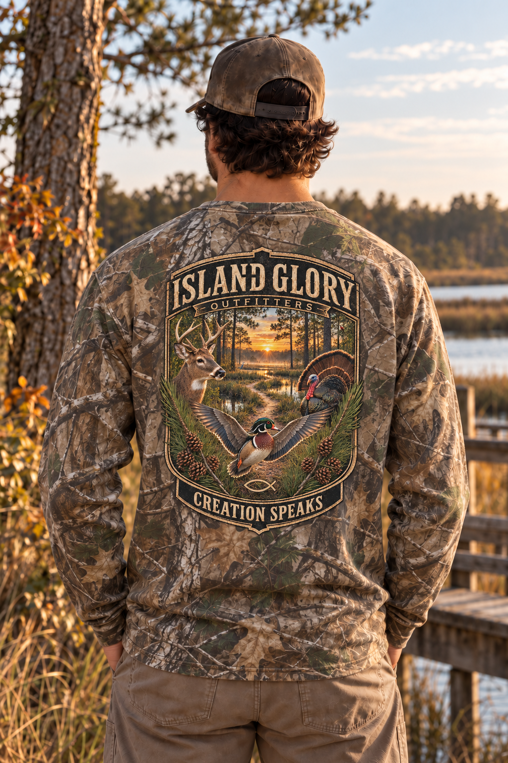Creek Bottom Long Sleeve - Realtree APX Camo